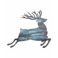 Dare2Decor Reindeer Nature Animal Sign Rustic Wooden Wall Art - 18 in. DA2582271